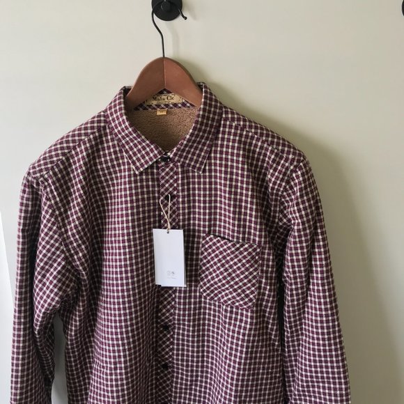 NWT Mens Fleece-Lined Shirt Jacket S-M - Picture 1 of 7